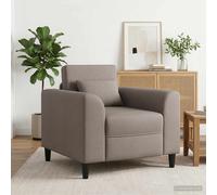 vidaXL Sillón Topo Tela