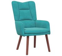 vidaXL sillón Tuquesa 63 x 67 x 94 cm Terciopelo | Hecho para que te sientas cómodo, Hecho con madera resistente y un acabado mate, Suave, de poliéster que respira