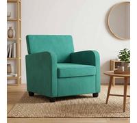 vidaXL Sillón Tuquesa Terciopelo