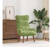 vidaXL sillón Verde claro Terciopelo