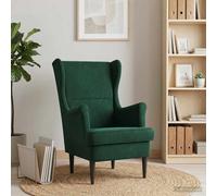 vidaXL Sillón Verde oscuro Terciopelo
