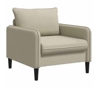 vidaXL Sillón XL Arena Terciopelo