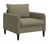 vidaXL Sillón XL Caqui Terciopelo