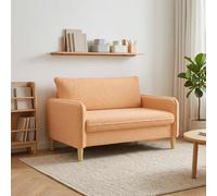 vidaXL Sillón XXL Beige Bouclé