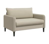 vidaXL Sillón XXL Beige Terciopelo