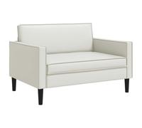 vidaXL Sillón XXL Blanco Cuero sintético