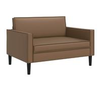 vidaXL Sillón XXL Capuchino Cuero sintético