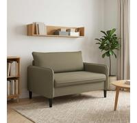 vidaXL Sillón XXL Caqui Terciopelo