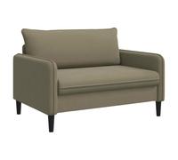 vidaXL Sillón XXL Caqui Terciopelo