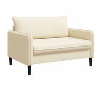 vidaXL Sillón XXL Crema Terciopelo