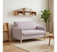 vidaXL Sillón XXL Gris Claro Bouclé