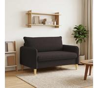 vidaXL Sillón XXL Negro Bouclé