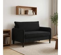 vidaXL Sillón XXL Negro Terciopelo