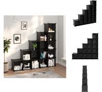 vidaXL Sistema de almacenamiento con 15 cubos, color , material PP - Estanterías y armarios para zapatos