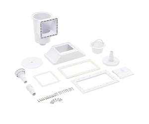 vidaXL Skimmer de piscina de boca ancha de 11 piezas 34,3x25x30,5 cm