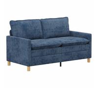vidaXL Sofá 156 x 81 x 87,5 cm Poliéster Multicolor Azul