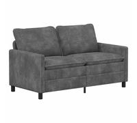 vidaXL Sofá 156 x 81 x 87,5 cm Poliéster Multicolor Gris claro