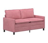 vidaXL Sofá 156 x 81 x 87,5 cm Terciopelo Multicolor Rosa