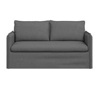 vidaXL Sofá 156 x 82 x 85 cm tela Gris Oscuro