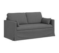 vidaXL Sofá 158 x 78 x 80 cm tela Multicolor Gris