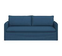 vidaXL Sofá 196 x 82 x 85 cm tela Azul
