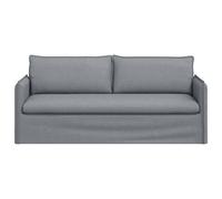 vidaXL Sofá 196 x 82 x 85 cm tela Gris Claro