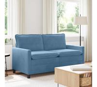 vidaXL Sofá Azul 156 x 81 x 87,5 cm Tela