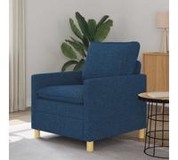 vidaXL Sofá Azul 76 x 81 x 87,5 cm Tela