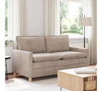 Sofá Beige 156 X 81 X 87,5 Cm Poliéster Vidaxl