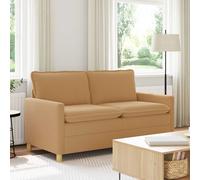 Sofá Beige 156 X 81 X 87,5 Cm Tela Vidaxl