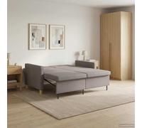 vidaXL Sofá cama desplegable Topo 154 x 94,5 x 80,5 cm Tela