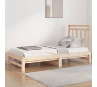 vidaXL Sofá cama extraíble sin colchón 2x(90x190) cm