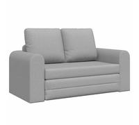 vidaXL Sofá cama Gris Nube 148×71×83 cm Tela, moderno, versátil y compacto