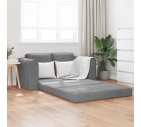 Sofá Cama Gris Oscuro 148 X 71 X 83 Cm Terciopelo Vidaxl