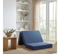 vidaXL Sofá Cama Plegable 100 x 67 x 45 cm Azul