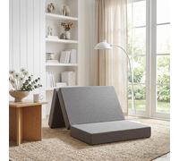 vidaXL Sofá Cama Plegable 100 x 67 x 45 cm Gris Claro
