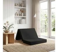 vidaXL Sofá Cama Plegable 100 x 67 x 45 cm Negro