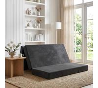 vidaXL Sofá Cama Plegable 140 x 67 x 45 cm Gris oscuro