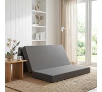 vidaXL Sofá Cama Plegable 160 x 67 x 45 cm Gris Claro