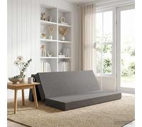 vidaXL Sofá Cama Plegable 180 x 67 x 45 cm Gris Claro