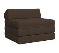 vidaXL Sofá Cama Plegable Topo 200 x 70 x 10 cm Tela