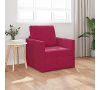 Sofá Cama Rojo Vino 74 X 77 X 81 Cm Terciopelo Vidaxl