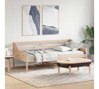 vidaXL Sofá cama sin colchón madera maciza de pino 80x200 cm