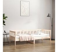 vidaXL Sofá cama sin colchón madera maciza de pino 90x190 cm