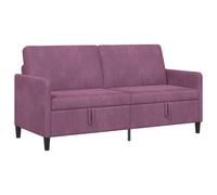 vidaXL Sofá con almacenamiento 172 x 78 x 87 cm Poliéster Multicolor Morado