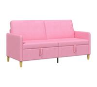 vidaXL Sofá con almacenamiento 172 x 78 x 87 cm Poliéster Multicolor Rosa