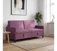 vidaXL Sofá con almacenamiento Morado 172 x 78 x 87 cm Poliéster