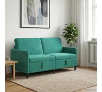 vidaXL Sofá con almacenamiento Tuquesa 172 x 78 x 87 cm Poliéster