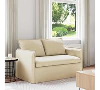 vidaXL Sofá 156 x 82 x 85 cm tela Crema