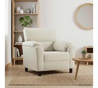 vidaXL Sofá Crema 94 x 85 x 93 cm Terciopelo